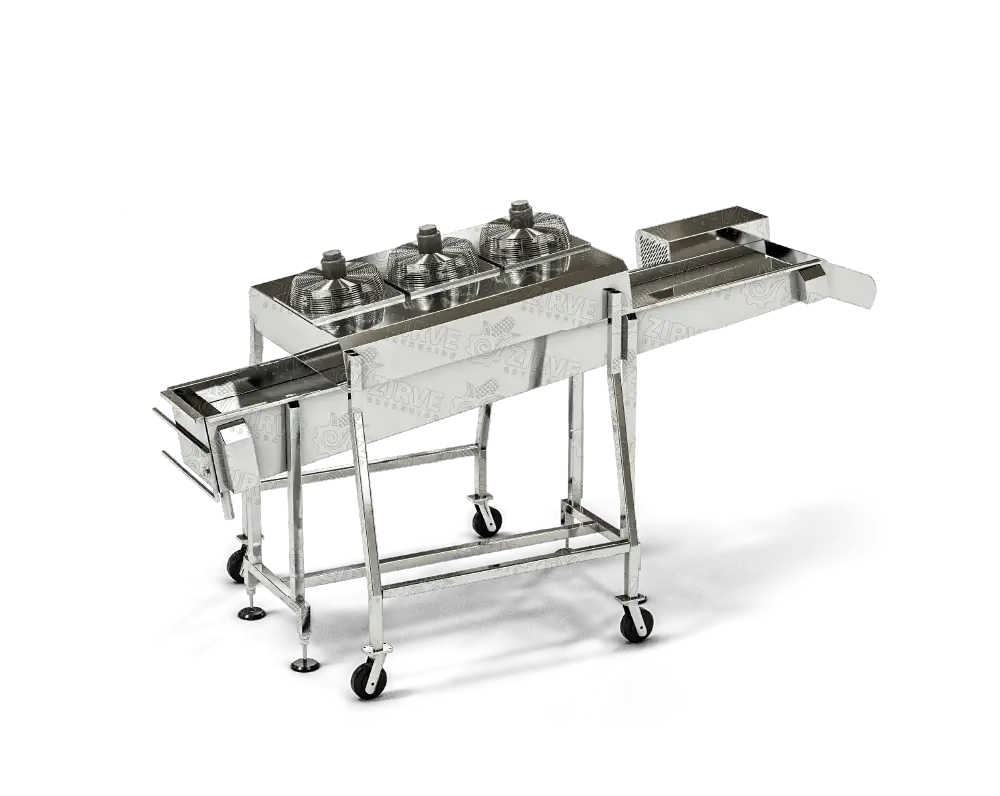 CONVOYEUR PERFORÉ POUR LE FILTRAGE